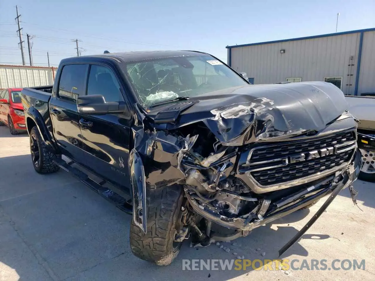 4 fotografías del automóvil dañado 1C6SRFFT7NN236617 RAM 1500 2022