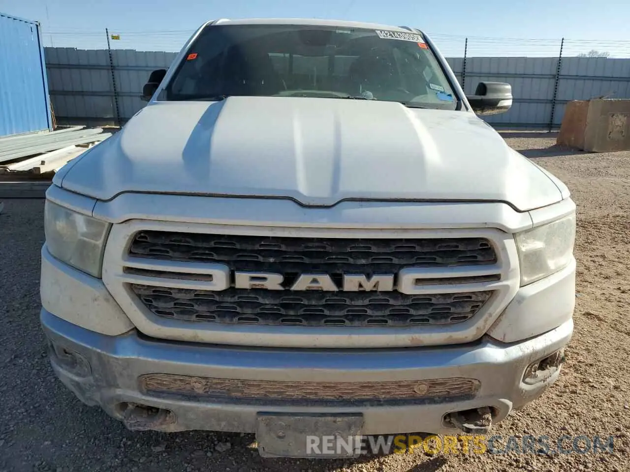 5 fotografías del automóvil dañado 1C6SRFFT7NN441225 RAM 1500 2022