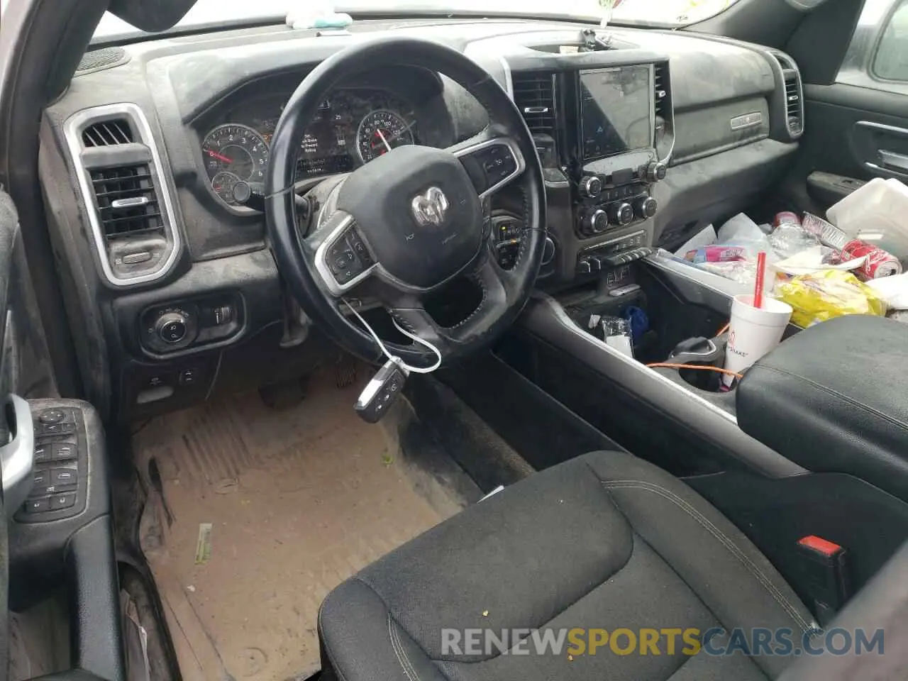 8 fotografías del automóvil dañado 1C6SRFFT7NN441225 RAM 1500 2022