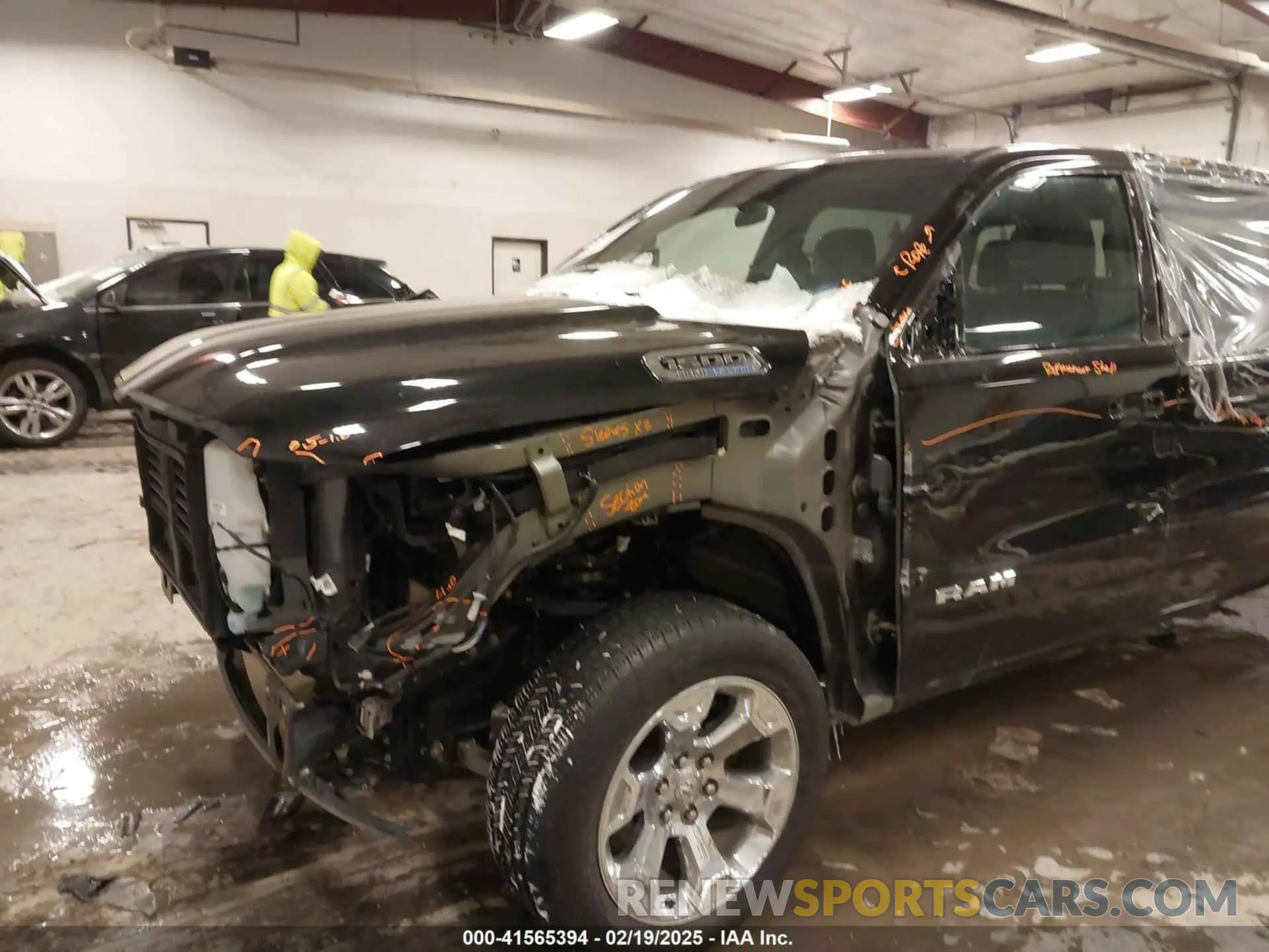 6 fotografías del automóvil dañado 1C6SRFFTXNN419008 RAM 1500 2022