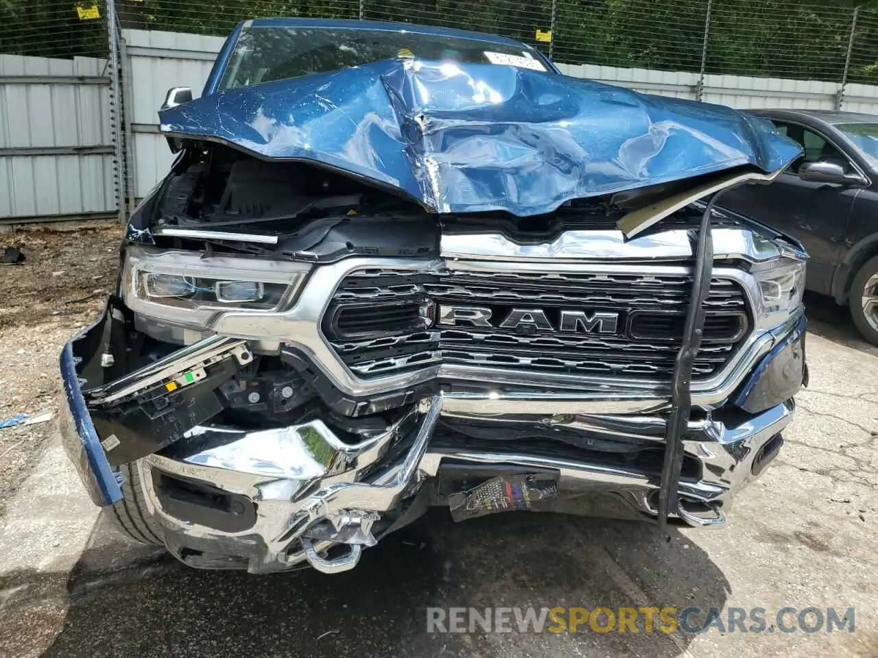 5 fotografías del automóvil dañado 1C6SRFHT4NN164627 RAM 1500 2022