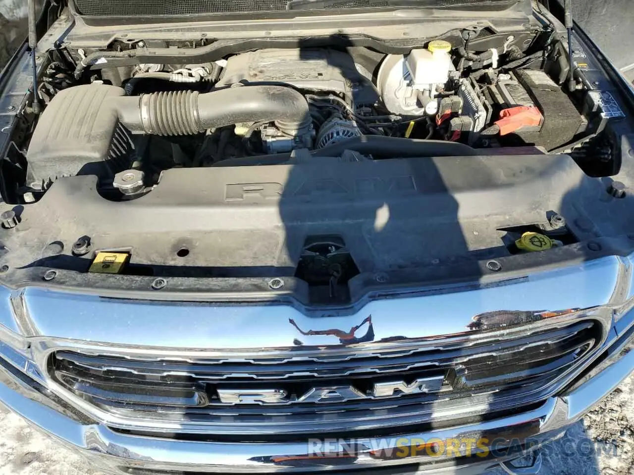 11 fotografías del automóvil dañado 1C6SRFHT4NN360826 RAM 1500 2022