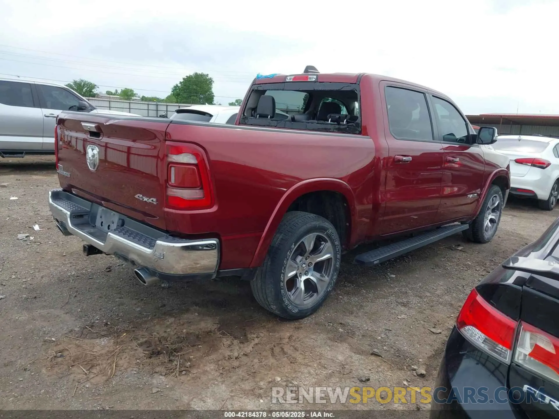 4 fotografías del automóvil dañado 1C6SRFJT2NN417132 RAM 1500 2022