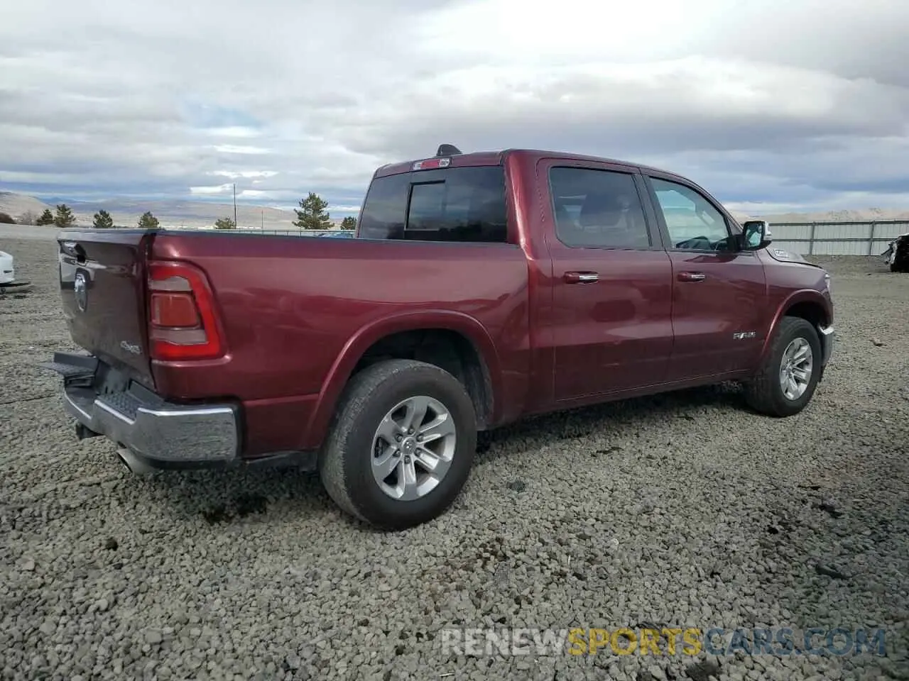 3 fotografías del automóvil dañado 1C6SRFJT3NN248495 RAM 1500 2022
