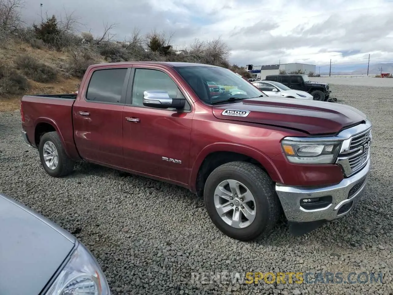 4 fotografías del automóvil dañado 1C6SRFJT3NN248495 RAM 1500 2022