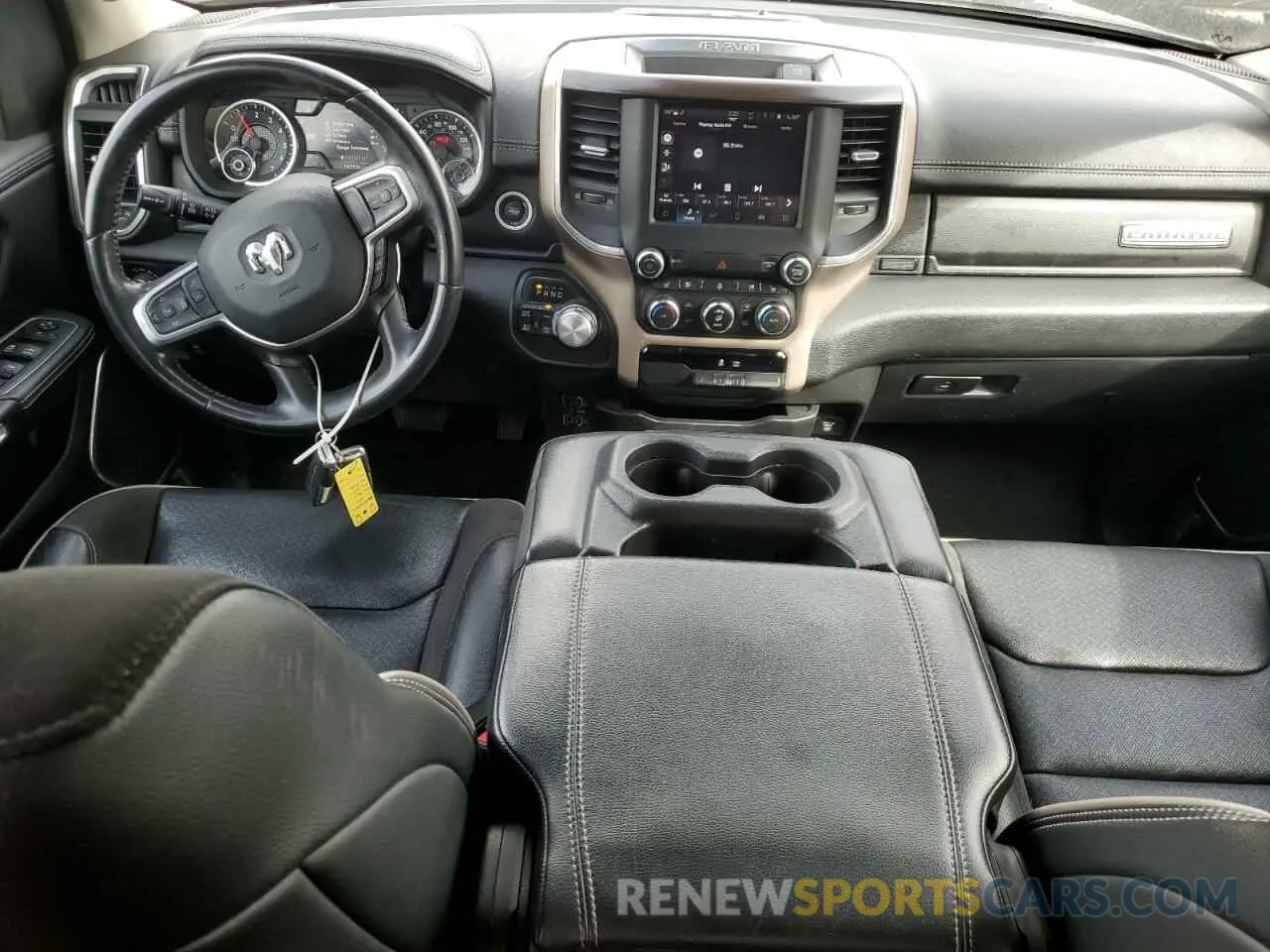8 fotografías del automóvil dañado 1C6SRFJT3NN248495 RAM 1500 2022