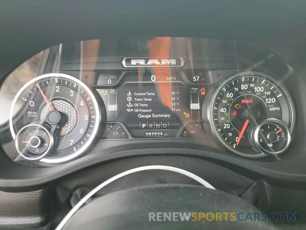 9 fotografías del automóvil dañado 1C6SRFJT3NN248495 RAM 1500 2022