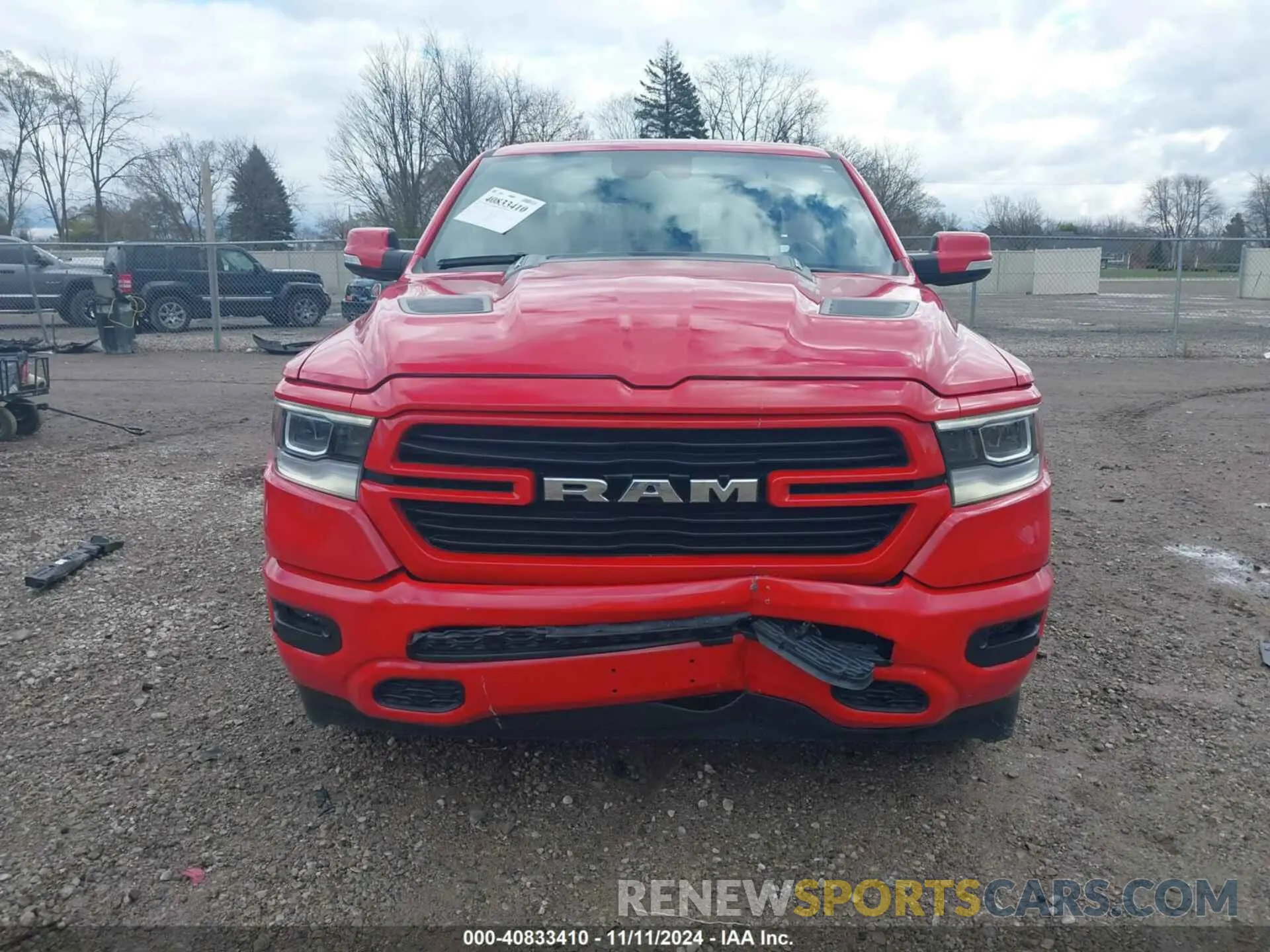 12 fotografías del automóvil dañado 1C6SRFJT3NN348936 RAM 1500 2022
