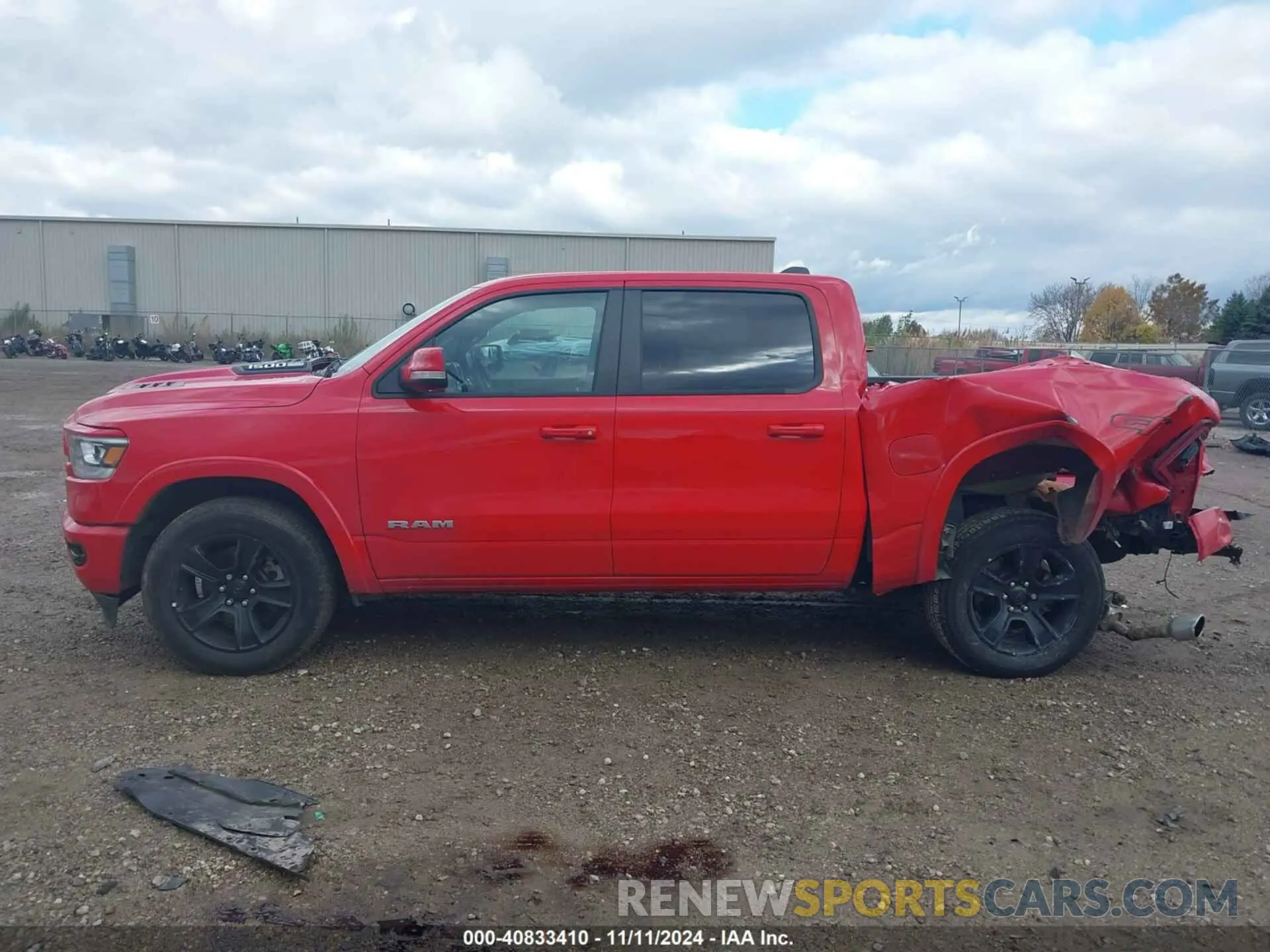 14 fotografías del automóvil dañado 1C6SRFJT3NN348936 RAM 1500 2022
