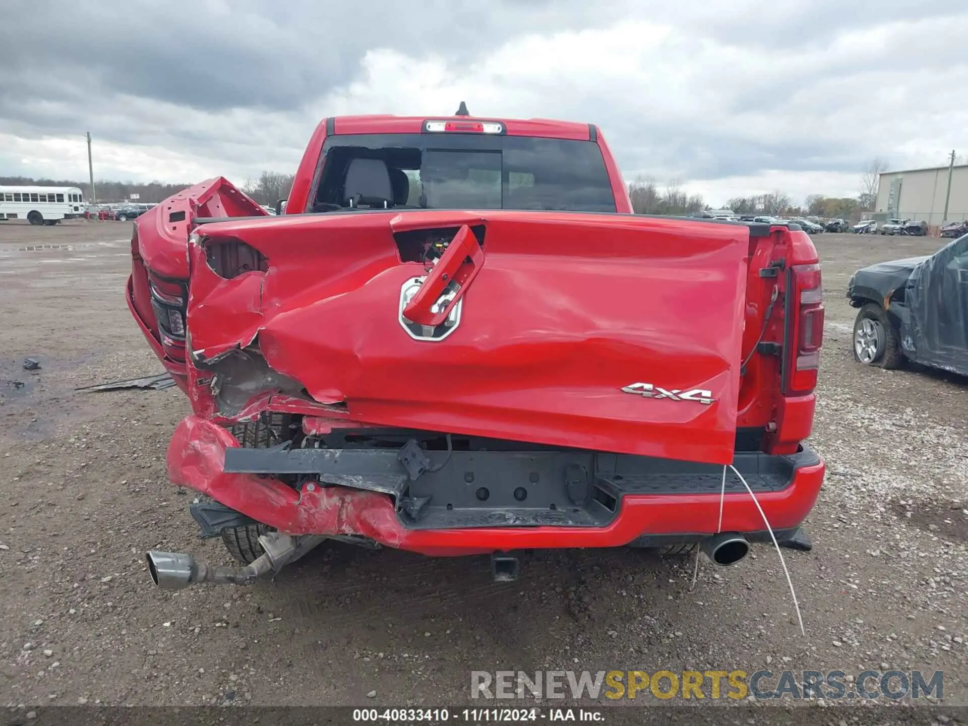 16 fotografías del automóvil dañado 1C6SRFJT3NN348936 RAM 1500 2022