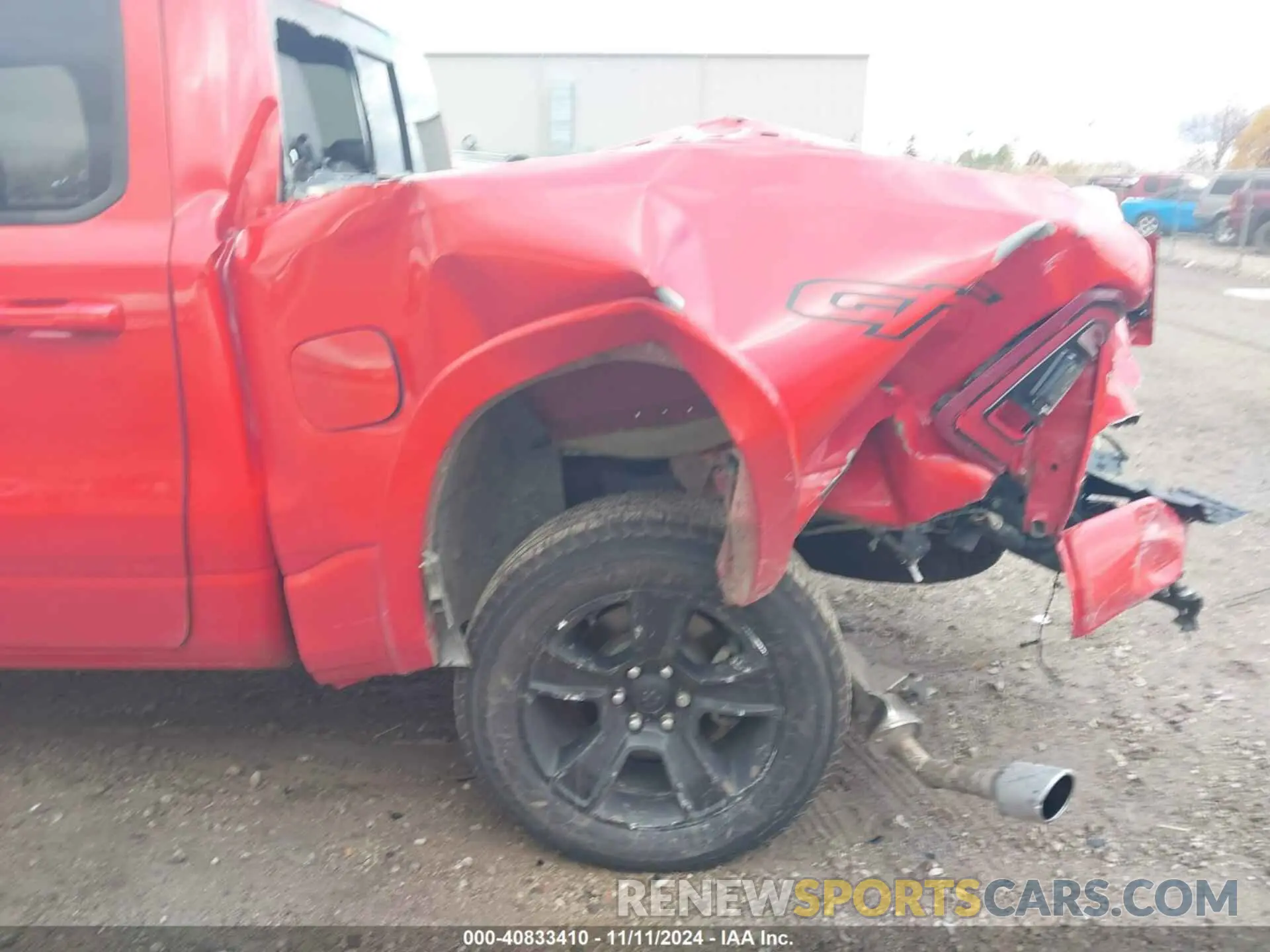 6 fotografías del automóvil dañado 1C6SRFJT3NN348936 RAM 1500 2022