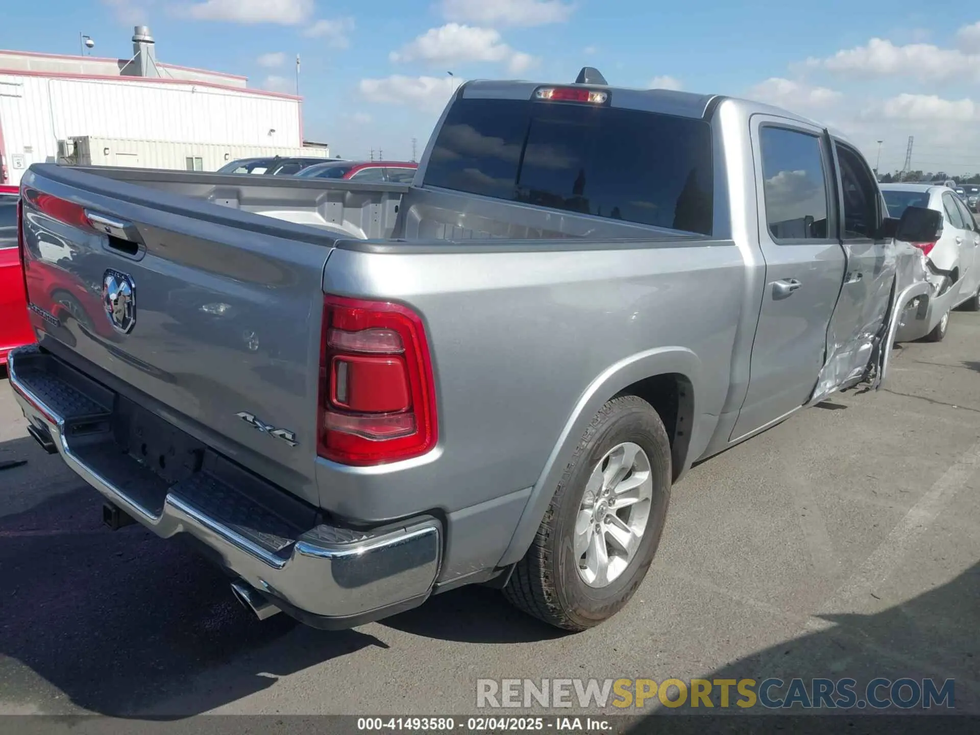 4 fotografías del automóvil dañado 1C6SRFJT5NN239149 RAM 1500 2022