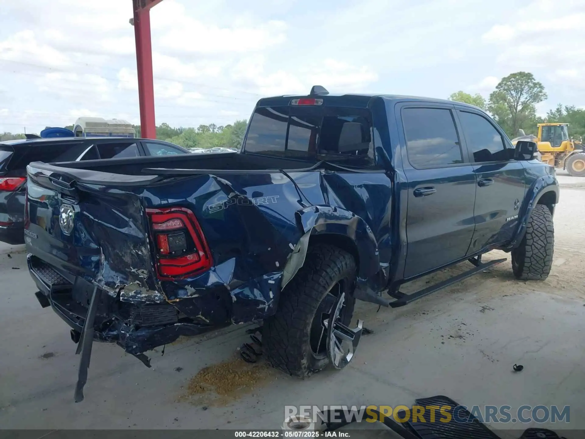 6 fotografías del automóvil dañado 1C6SRFJT5NN296693 RAM 1500 2022