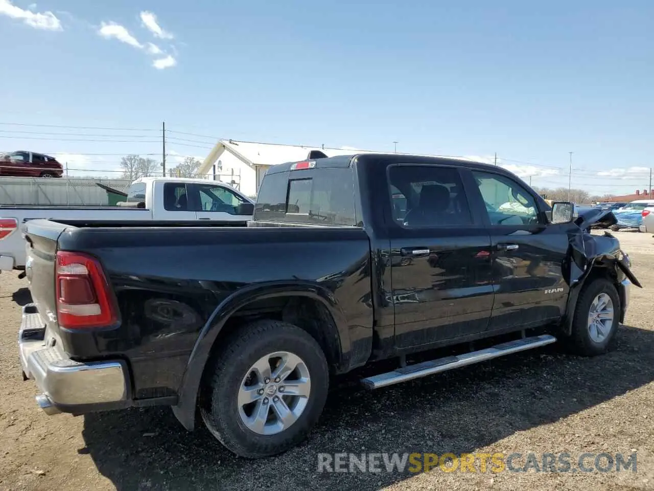 3 fotografías del automóvil dañado 1C6SRFJT5NN363762 RAM 1500 2022