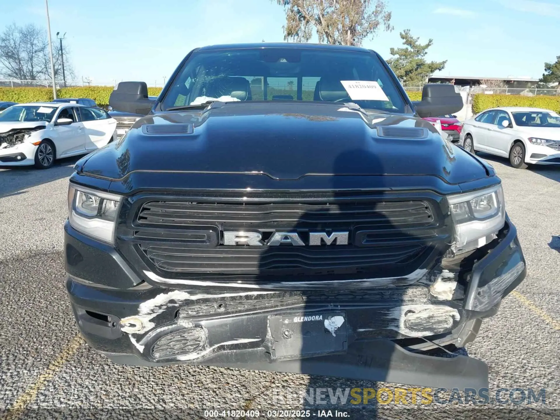 12 fotografías del automóvil dañado 1C6SRFJT6NN392154 RAM 1500 2022