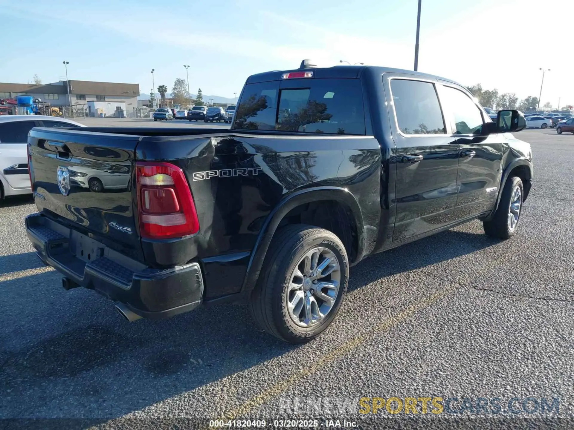 4 fotografías del automóvil dañado 1C6SRFJT6NN392154 RAM 1500 2022