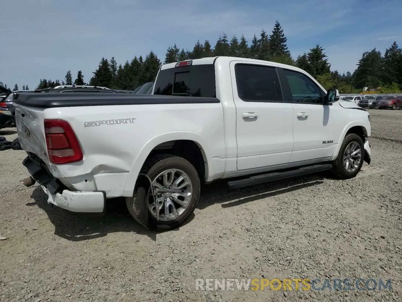 3 fotografías del automóvil dañado 1C6SRFJT7NN286490 RAM 1500 2022