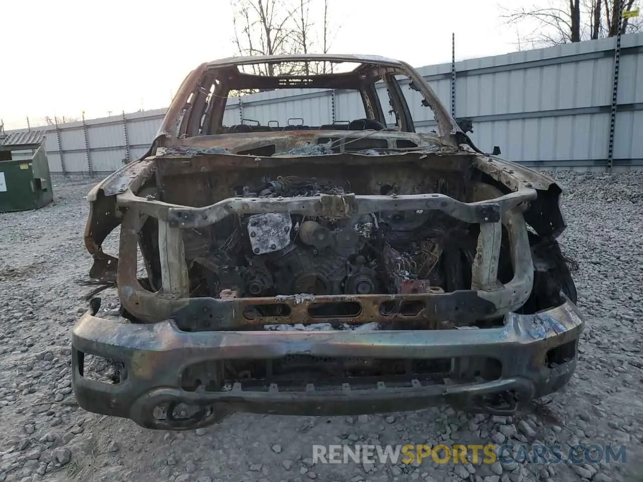 5 fotografías del automóvil dañado 1C6SRFKM7NN412922 RAM 1500 2022