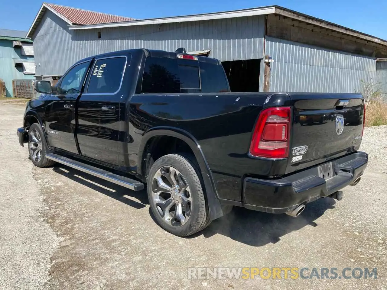 2 fotografías del automóvil dañado 1C6SRFKT4NN183977 RAM 1500 2022