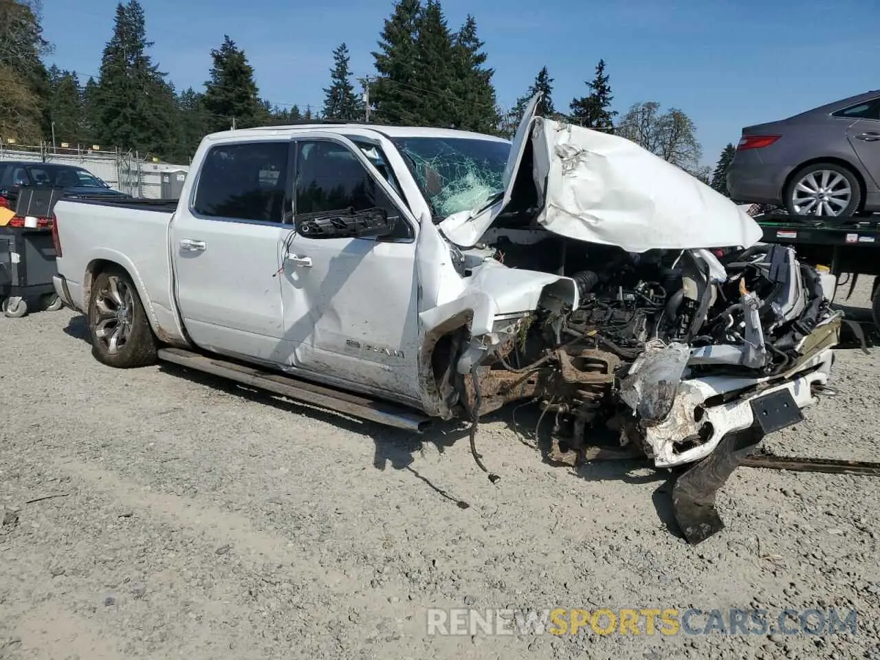 4 fotografías del automóvil dañado 1C6SRFKT6NN130150 RAM 1500 2022