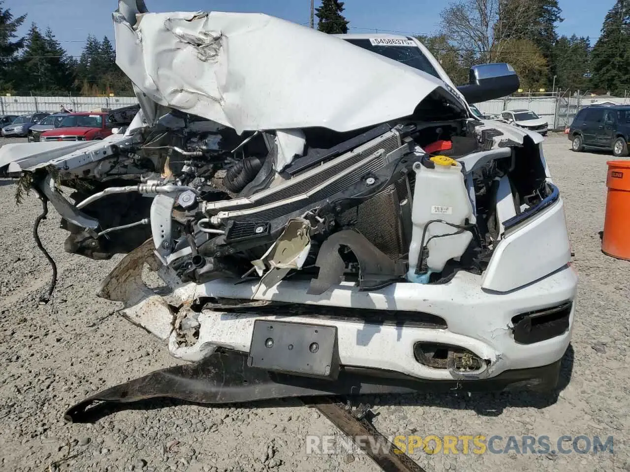 5 fotografías del automóvil dañado 1C6SRFKT6NN130150 RAM 1500 2022