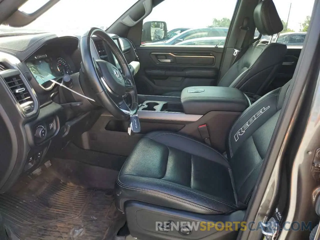 7 fotografías del automóvil dañado 1C6SRFLT1NN322669 RAM 1500 2022
