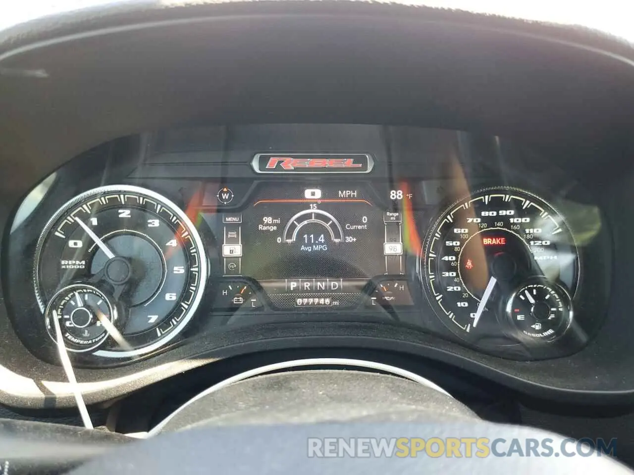 9 fotografías del automóvil dañado 1C6SRFLT1NN322669 RAM 1500 2022
