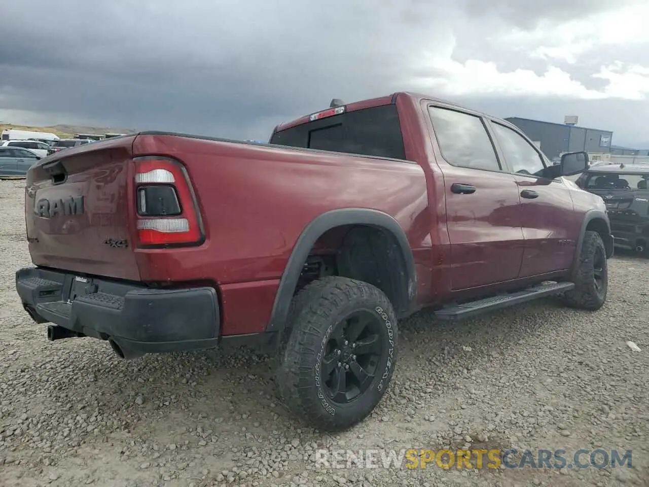 3 fotografías del automóvil dañado 1C6SRFLT7NN418872 RAM 1500 2022