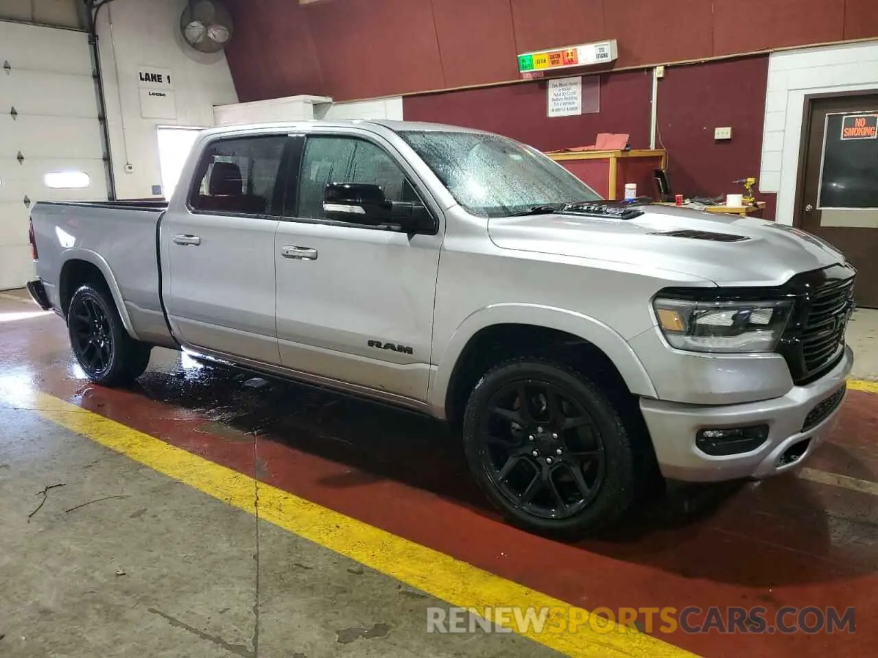 4 fotografías del automóvil dañado 1C6SRFRT0NN430160 RAM 1500 2022