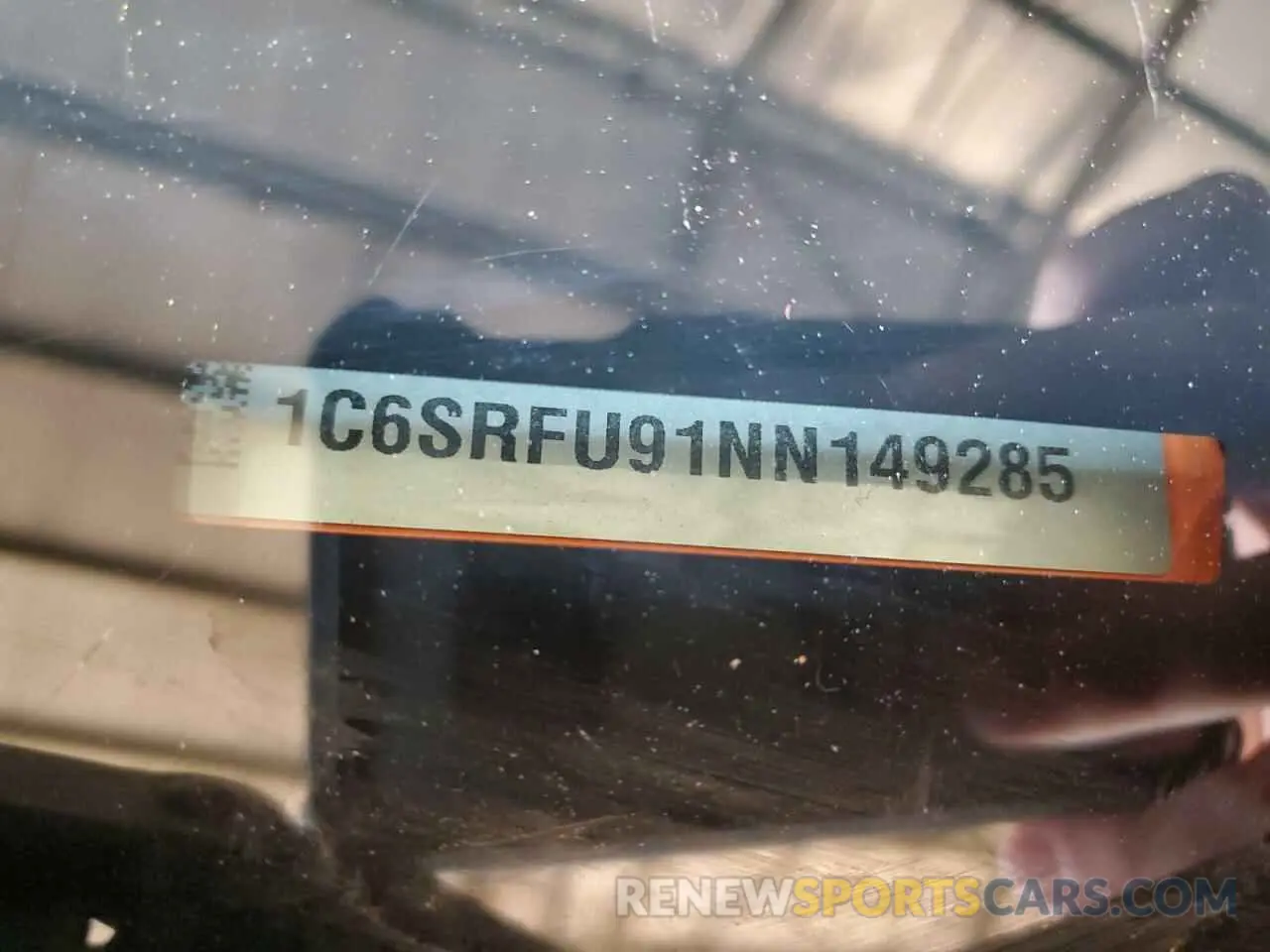 12 fotografías del automóvil dañado 1C6SRFU91NN149285 RAM 1500 2022