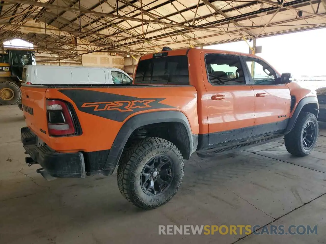 3 fotografías del automóvil dañado 1C6SRFU91NN149285 RAM 1500 2022
