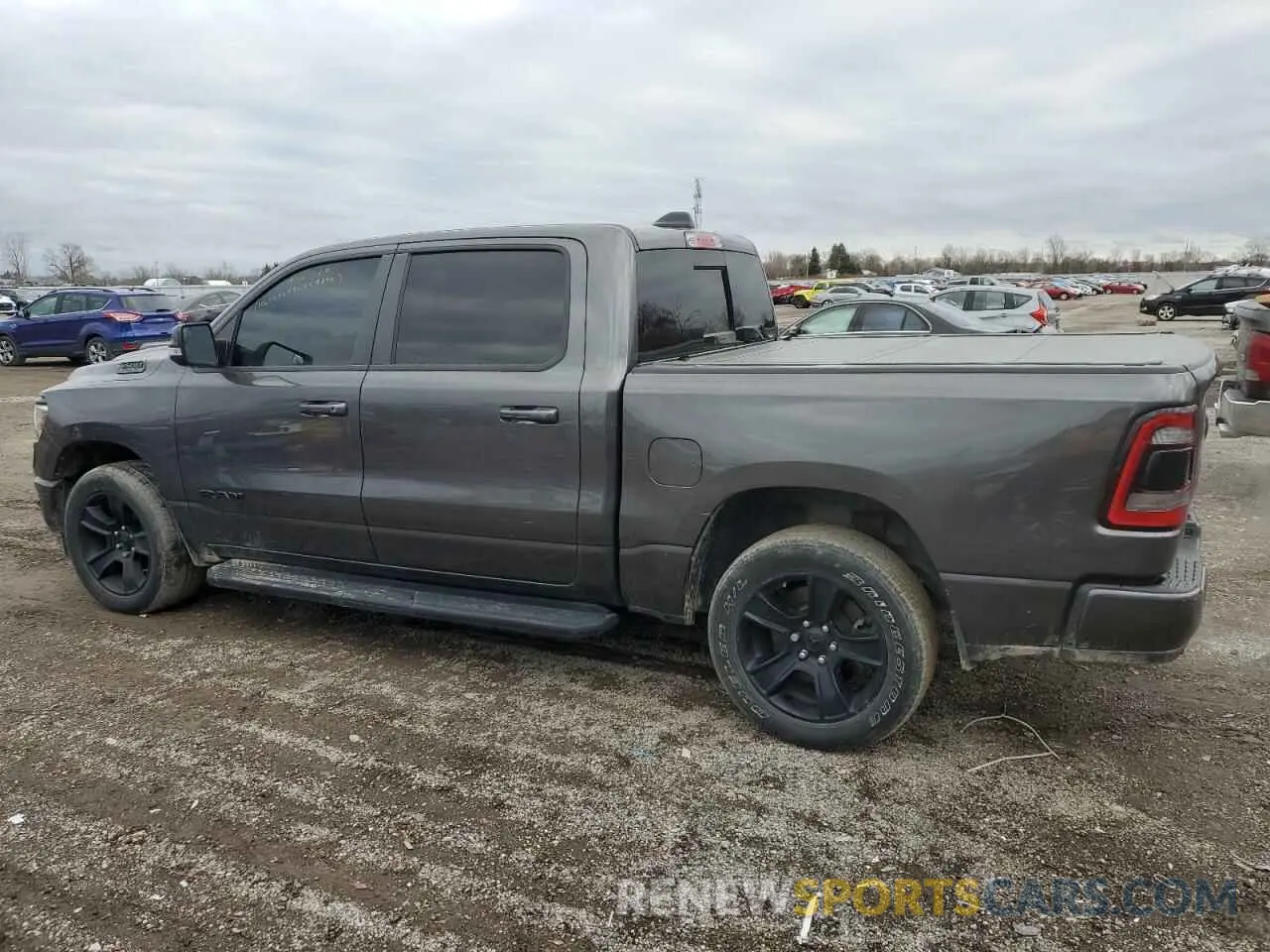 2 fotografías del automóvil dañado 1C6SRFVT9NN219898 RAM 1500 2022