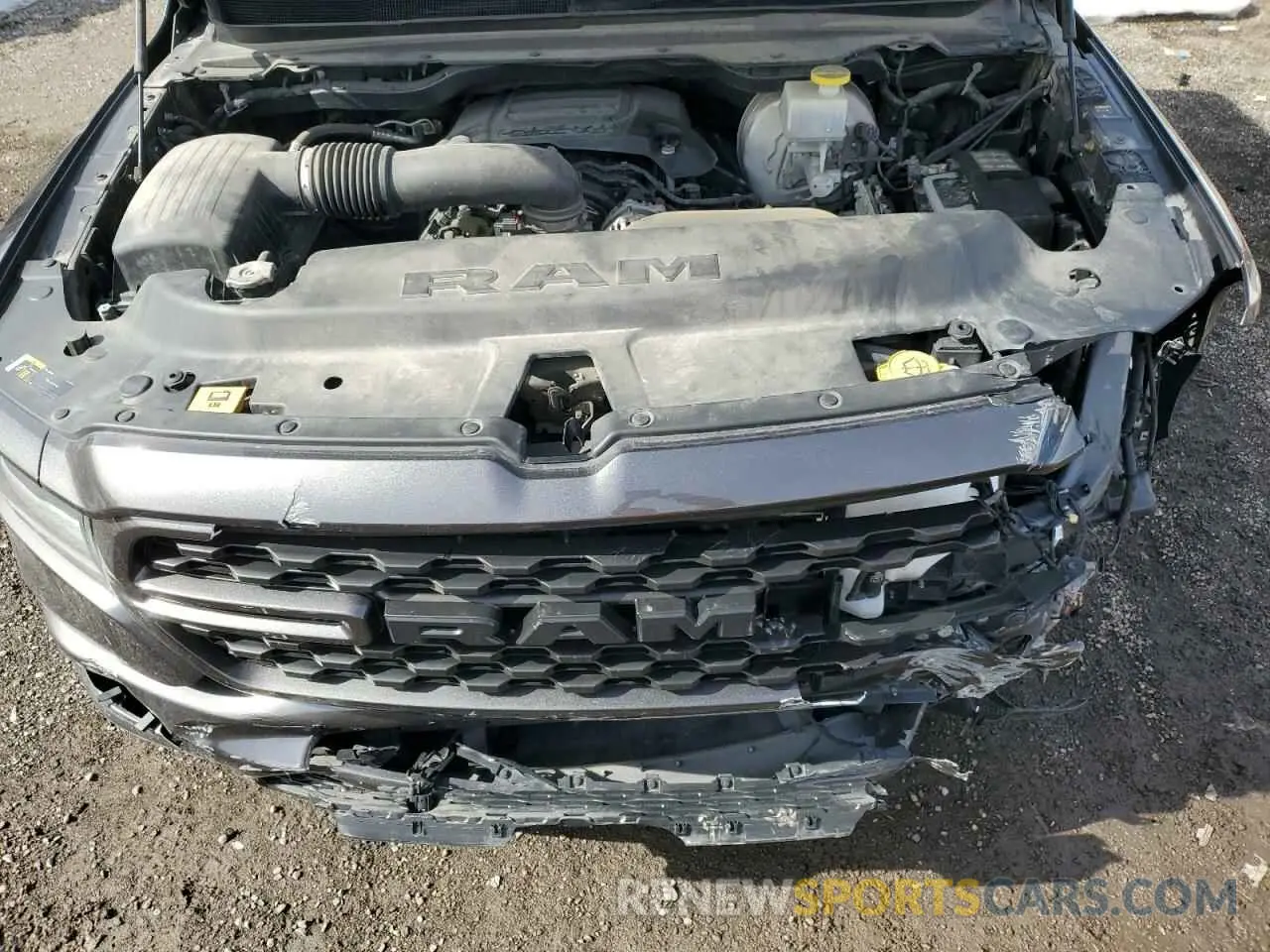 11 fotografías del automóvil dañado 1C6SRFVTXNN149893 RAM 1500 2022