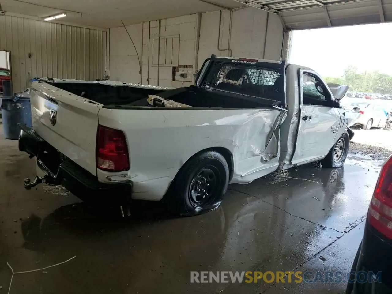 3 fotografías del automóvil dañado 3C6JR6DG5NG427804 RAM 1500 2022