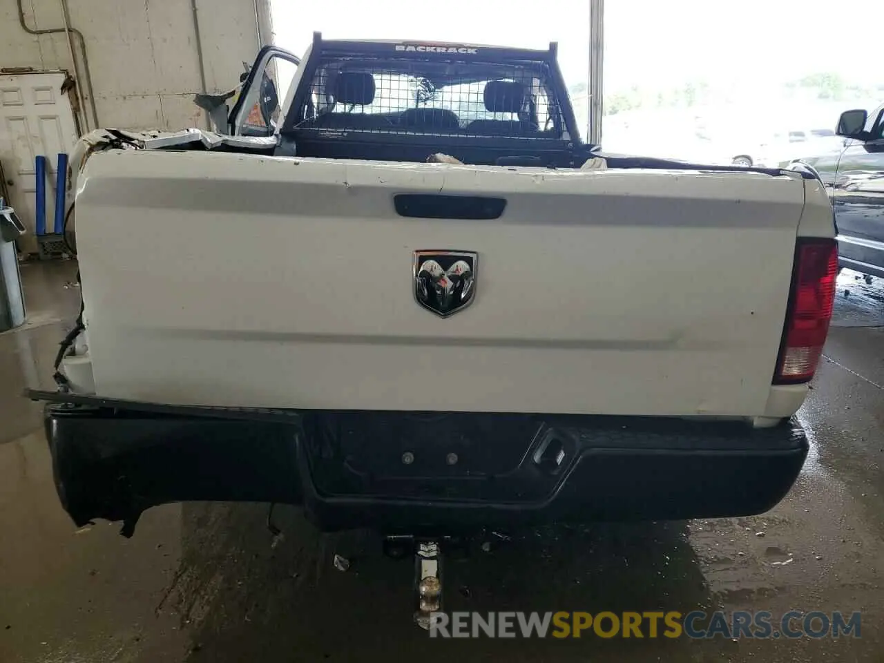 6 fotografías del automóvil dañado 3C6JR6DG5NG427804 RAM 1500 2022