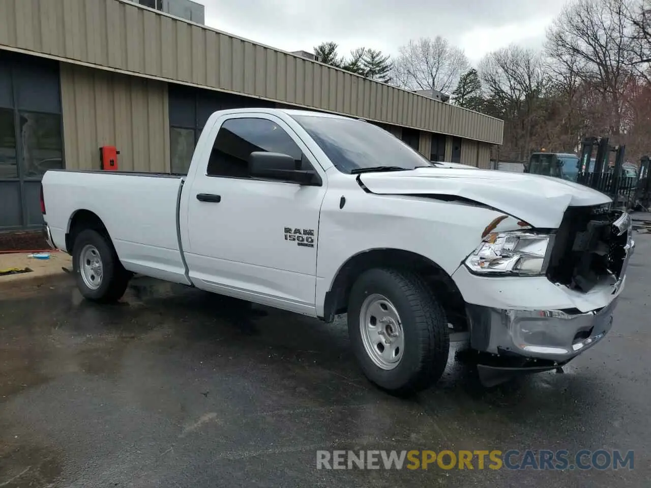 4 fotografías del automóvil dañado 3C6JR6DG8NG337031 RAM 1500 2022