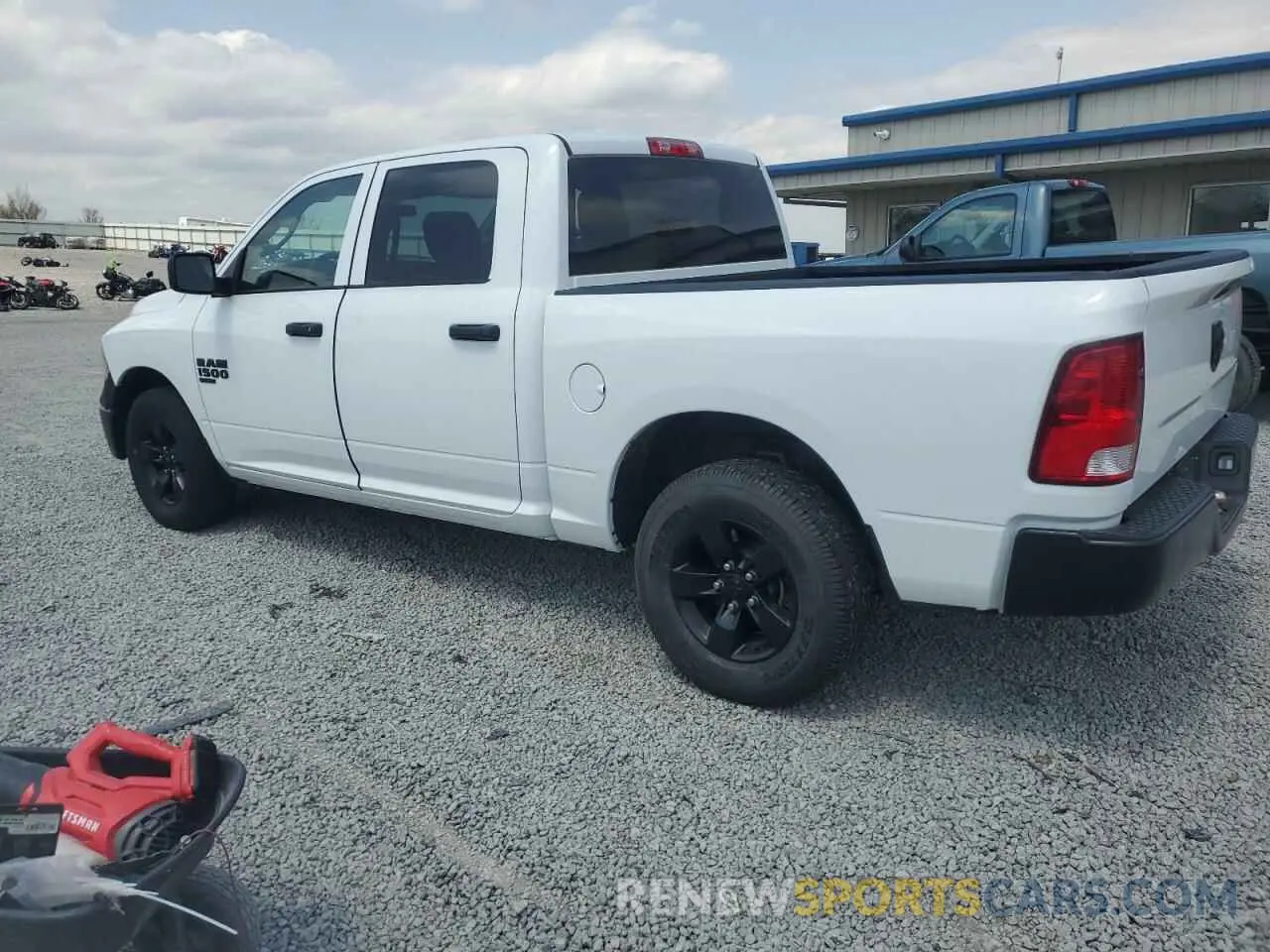2 fotografías del automóvil dañado 3C6RR6KG0NG210845 RAM 1500 2022