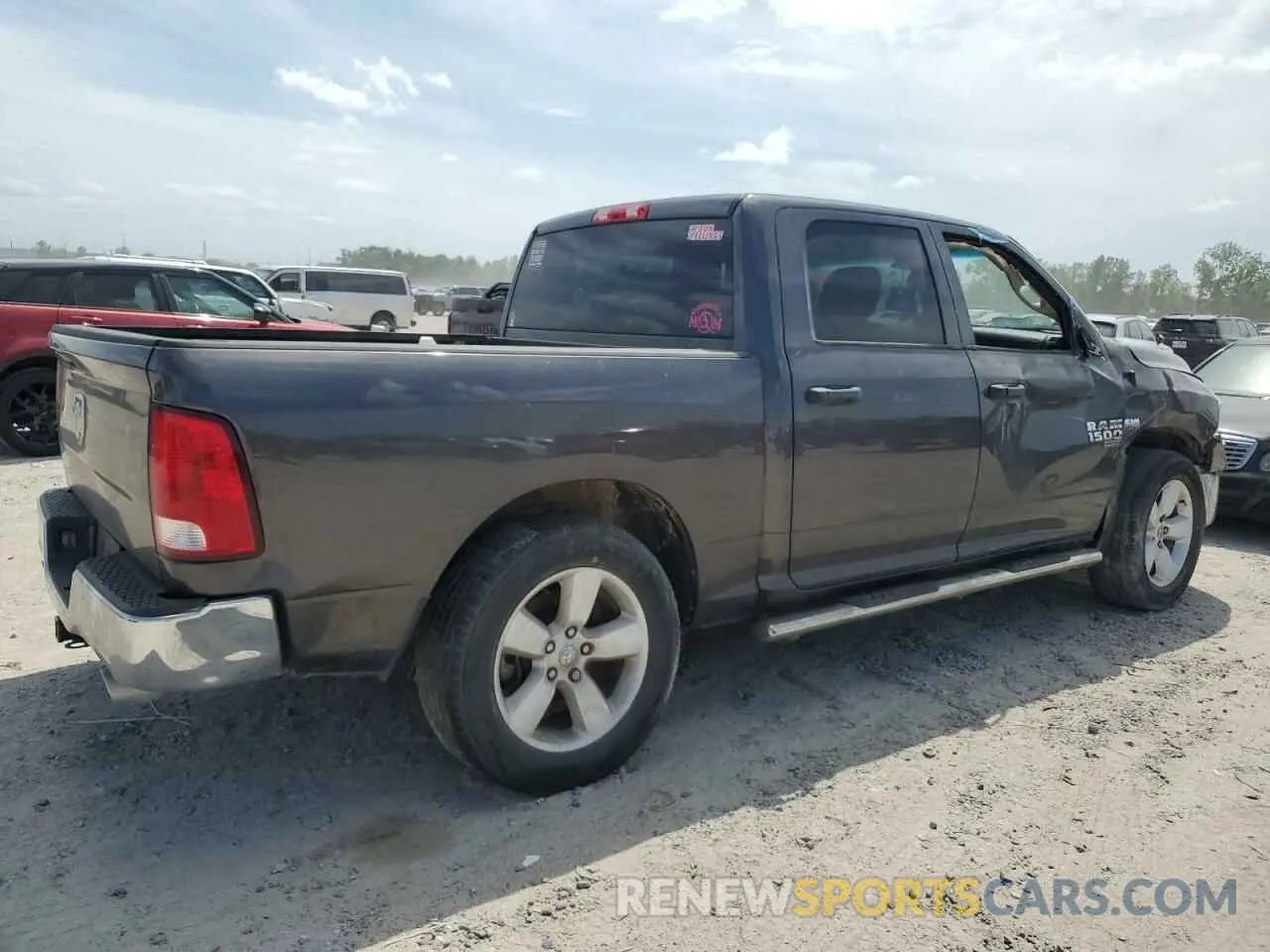 3 fotografías del automóvil dañado 3C6RR6KT2NG172404 RAM 1500 2022