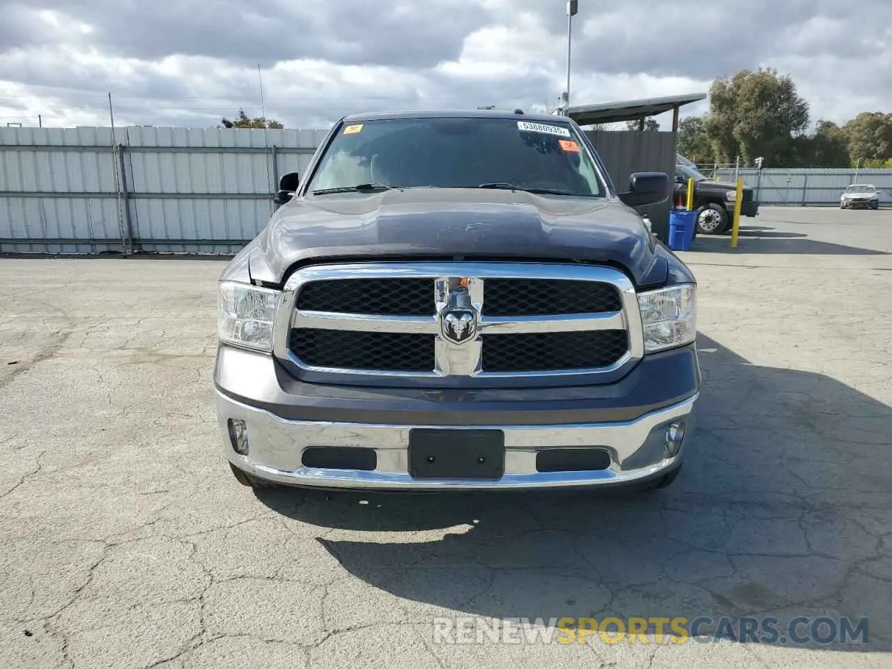5 fotografías del automóvil dañado 3C6RR7KG1NG310684 RAM 1500 2022