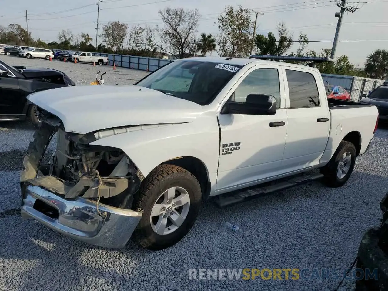 1 fotografías del automóvil dañado 3C6RR7KG6NG378110 RAM 1500 2022