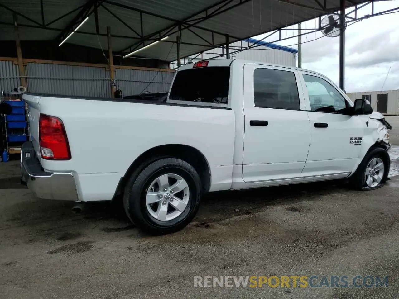3 fotografías del automóvil dañado 1C6RR6LG6PS580210 RAM 1500 2023
