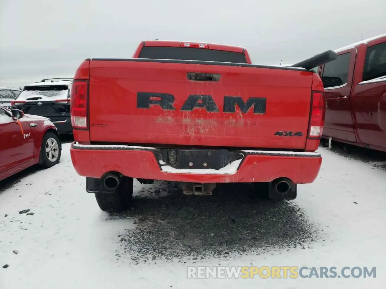 6 fotografías del automóvil dañado 1C6RR7KT3PS522107 RAM 1500 2023