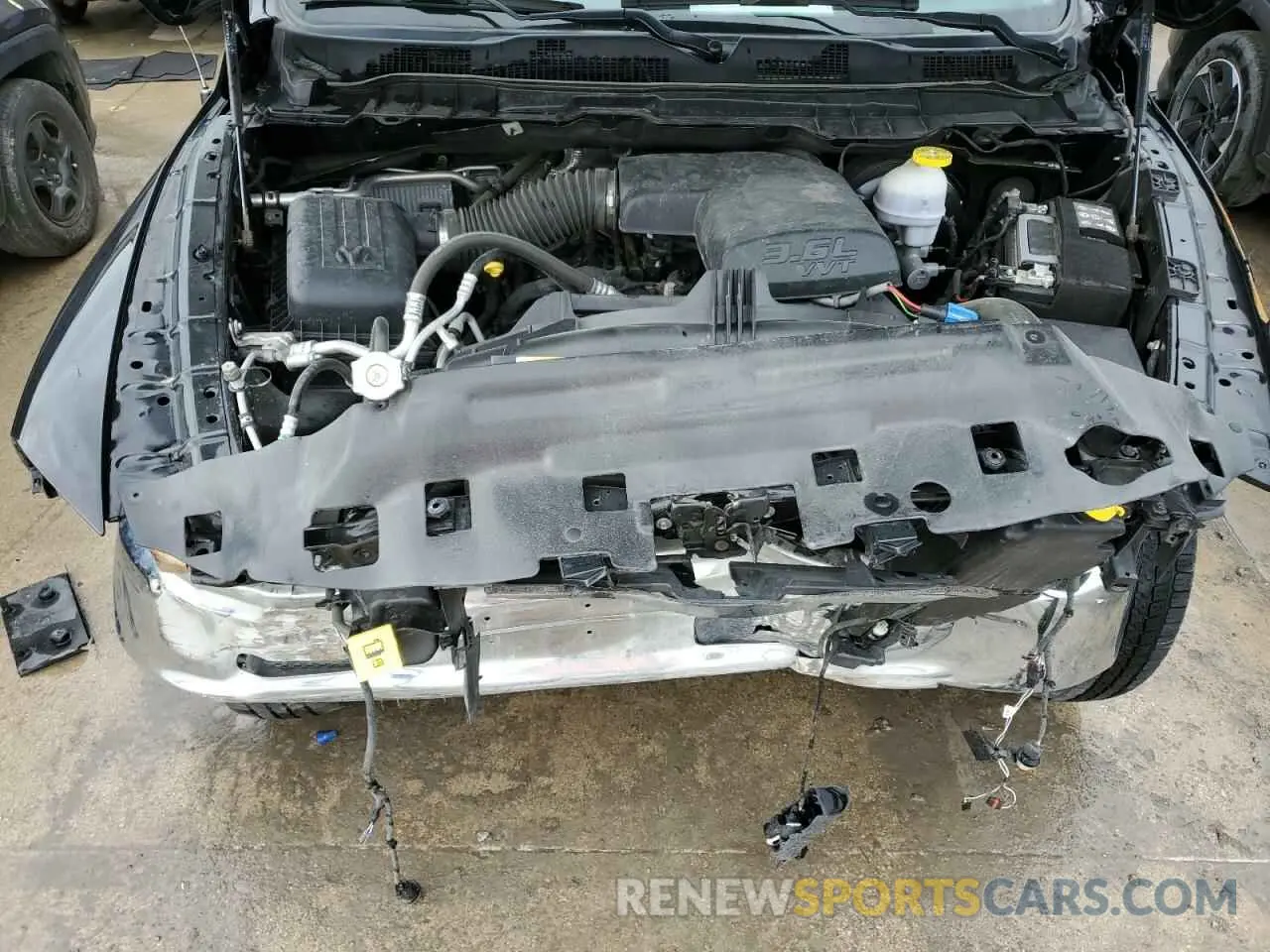11 fotografías del automóvil dañado 1C6RR7LG0PS517187 RAM 1500 2023
