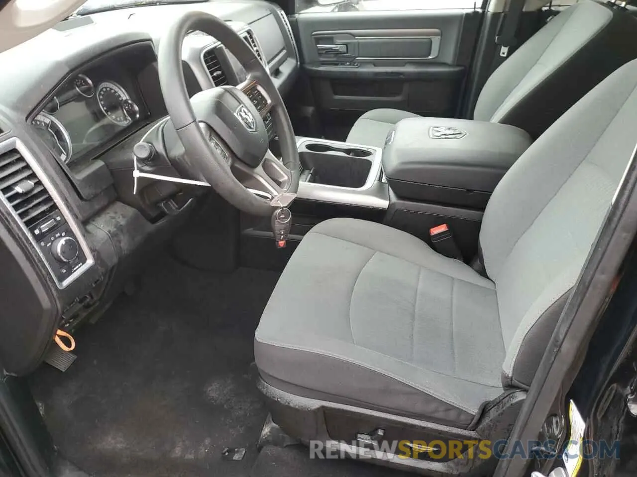 7 fotografías del automóvil dañado 1C6RR7LG3PS517071 RAM 1500 2023