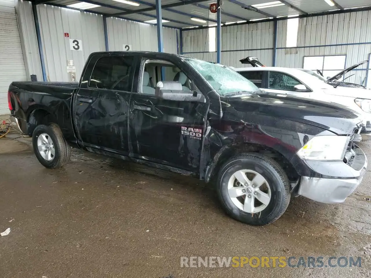 4 fotografías del automóvil dañado 1C6RR7LG8PS517373 RAM 1500 2023
