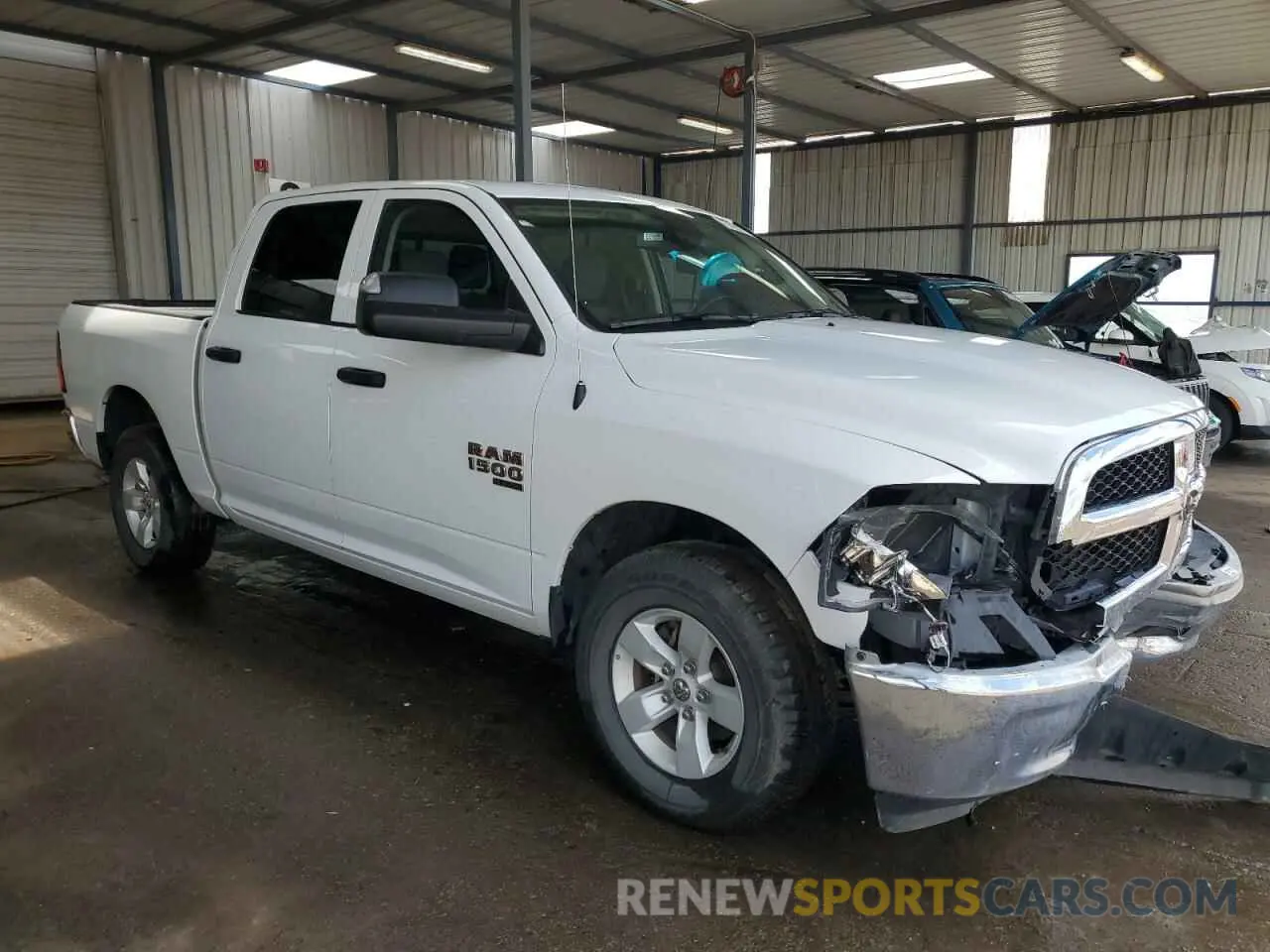 4 fotografías del automóvil dañado 1C6RR7LG9PS517687 RAM 1500 2023