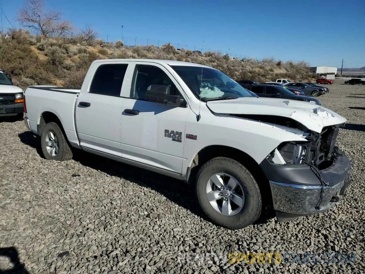4 fotografías del automóvil dañado 1C6RR7XT8PS566273 RAM 1500 2023