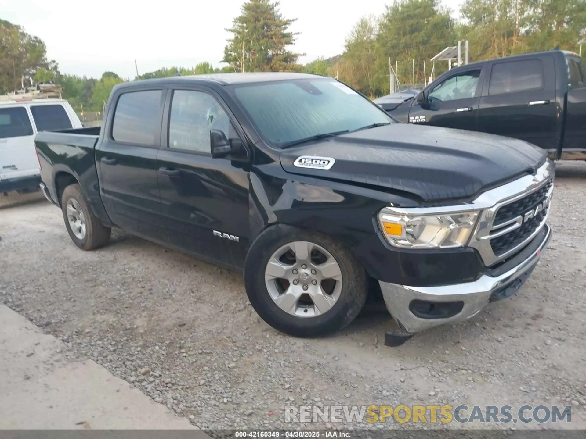 1 fotografías del automóvil dañado 1C6RREFT3PN543679 RAM 1500 2023