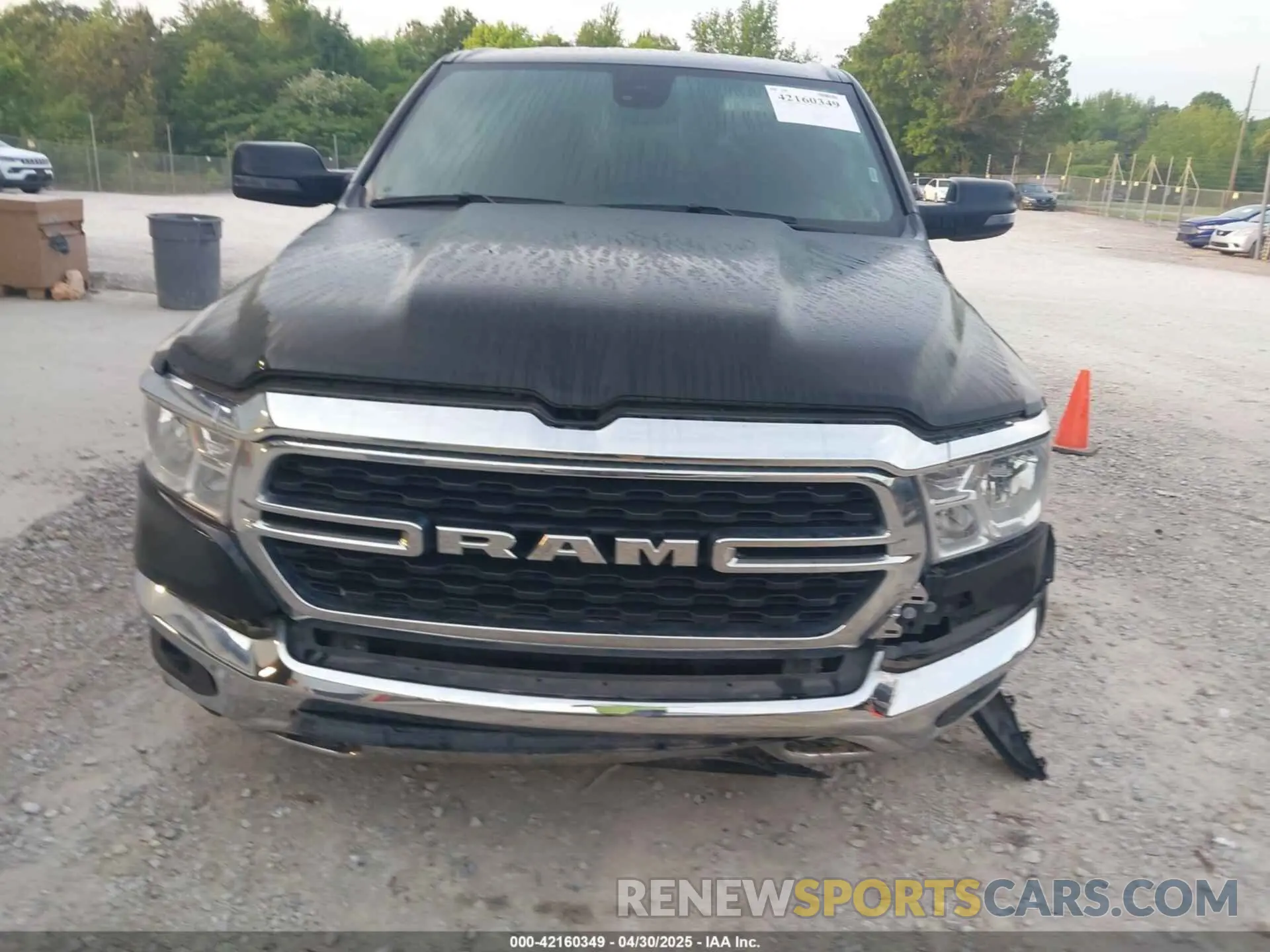 12 fotografías del automóvil dañado 1C6RREFT3PN543679 RAM 1500 2023