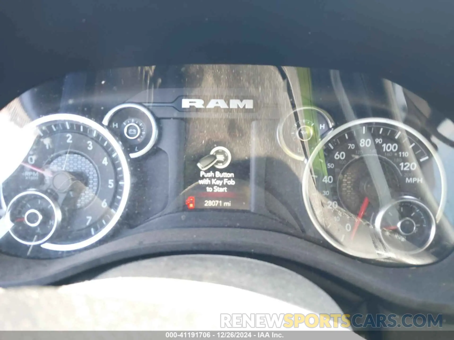 7 fotografías del automóvil dañado 1C6RRFBG0PN583930 RAM 1500 2023